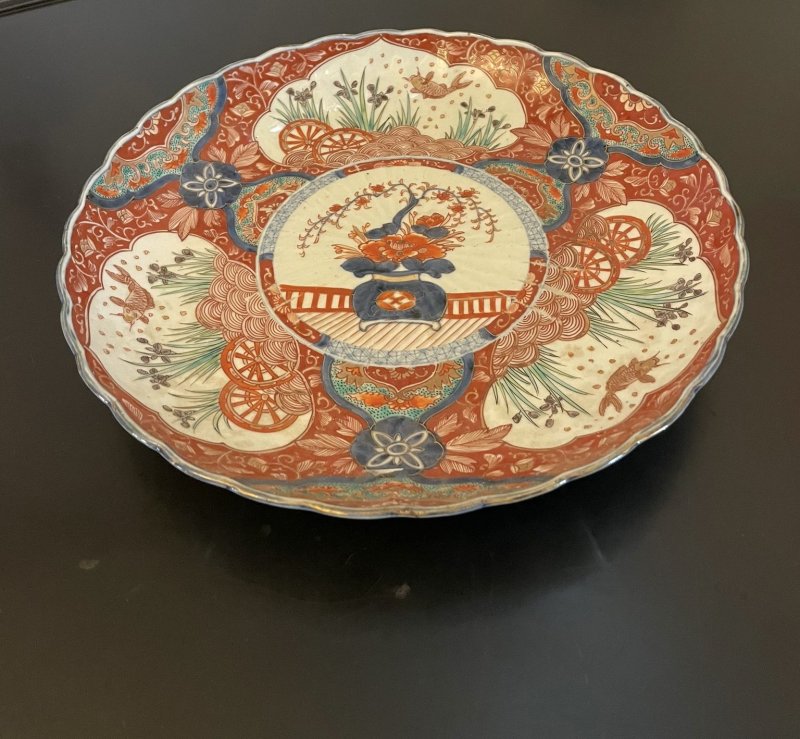 Quality Antique Victorian Japanese Imari Plate - Image 3